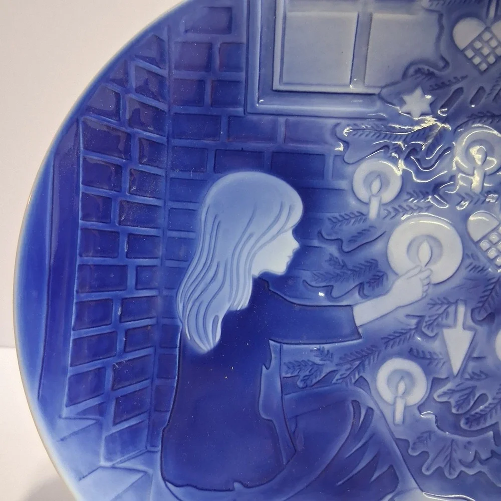 1971 Desiree Christmas Plate The Little Match Girl Denmark 7.5